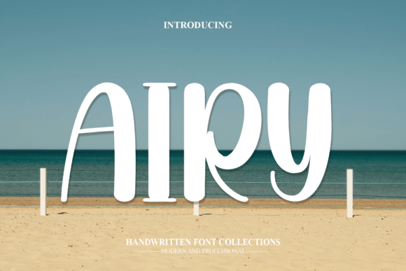 Airy: The Sweet Handwritten Font for Modern Design