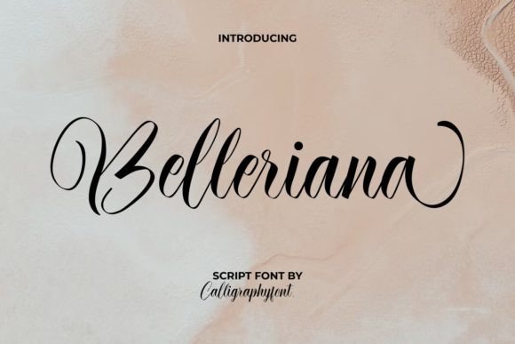 Belleriana: Integrating Elegant Calligraphy into Professional Design Workflows