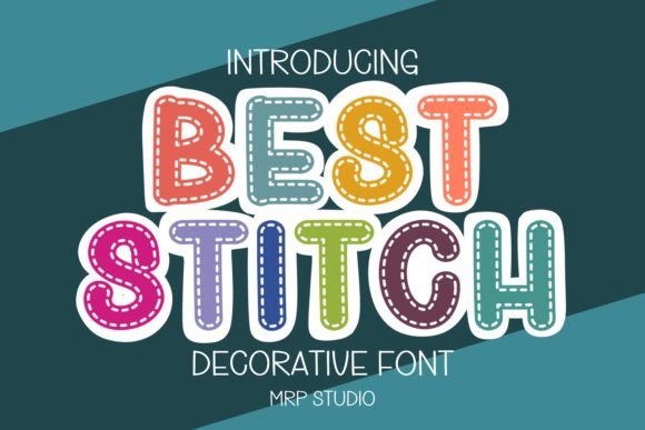 Best Stitch: Elevating Visual Communication Through Playful Typography