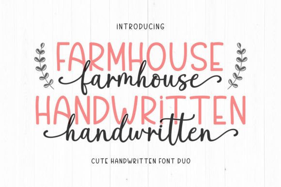 Farmhouse Handwritten: Elevating Your Design with Authentic Charm
