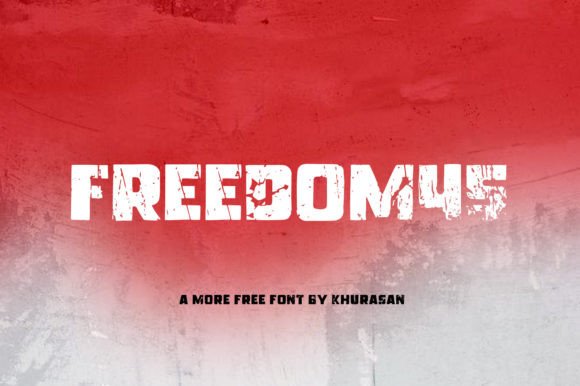 Freedom45: A Bold Sans Serif for Modern Design