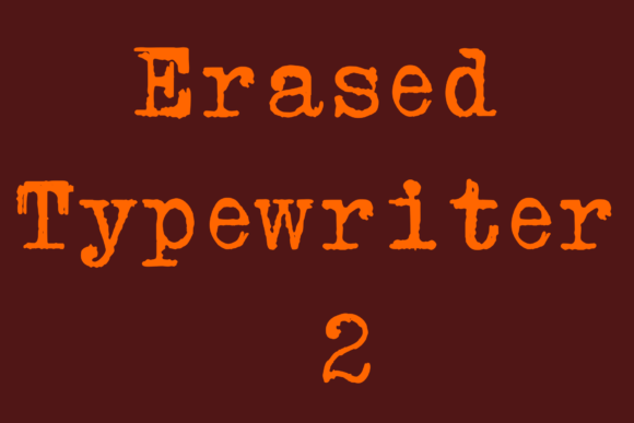 Reviving the Imperfect: The Design Power of Erased Typewriter 2