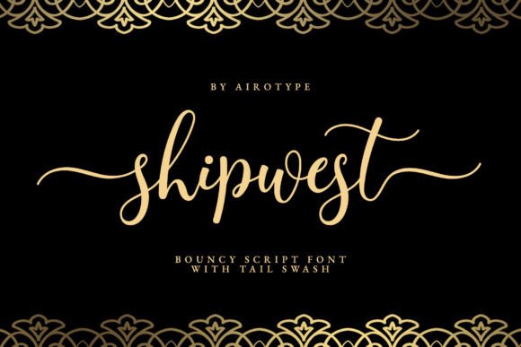 Shipwest Font: A Versatile Handwritten Script for Elegant Design Projects
