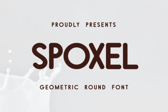 Spoxel: The Rounded Sans Serif for Modern Design