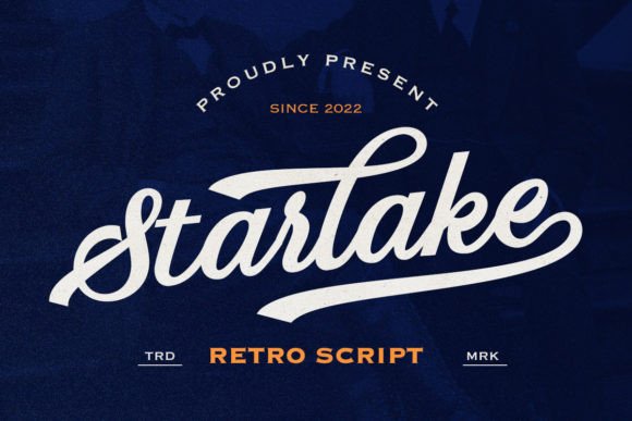 Starlake - Retro Script: Stylish Design