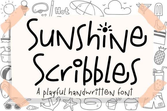 Sunshine Scribbles: Elevating Design with Playful Minimalism