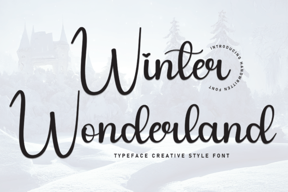Winter Wonderland: A Sweet Handwritten Font